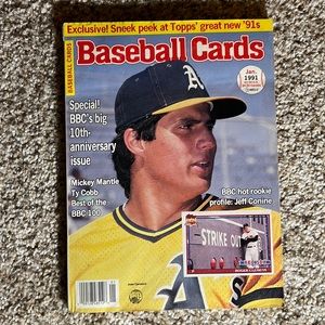 Baseball Cards Magazine, 3 from 1990-1991